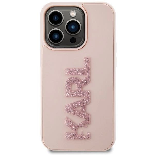 Karl Lagerfeld Handyhülle 3D Logo Iphone 15 Pro Max Pink