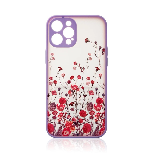Design Case Handyhülle Blumen für iPhone 12 + iPhone 13 Pro Max